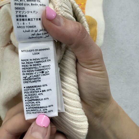 Making The Cut Sweater Vest Womens XS Yellow Pink Winning Look Quarter Zip Knit - Picture 6 of 9